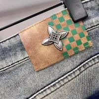 Cheap Louis Vuitton LV Jeans For Men #1343999 Replica Wholesale [$98.00 USD] [ITEM#1343999] on Replica Louis Vuitton LV Jeans