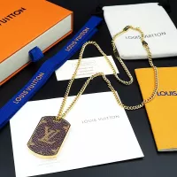 Cheap Louis Vuitton Necklaces #1344025 Replica Wholesale [$27.00 USD] [ITEM#1344025] on Replica Louis Vuitton Necklaces