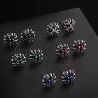 Cheap Chrome Hearts Earrings #1344046 Replica Wholesale [$32.00 USD] [ITEM#1344046] on Replica Chrome Hearts Earrings