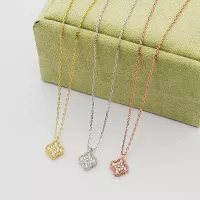 Cheap Van Cleef &amp; Arpels Necklaces For Women #1344144 Replica Wholesale [$25.00 USD] [ITEM#1344144] on Replica Van Cleef &amp; Arpels Necklaces