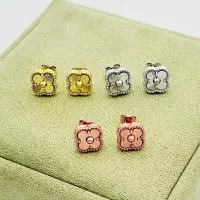 Cheap Van Cleef &amp; Arpels Earrings For Women #1344148 Replica Wholesale [$25.00 USD] [ITEM#1344148] on Replica Van Cleef &amp; Arpels Earrings
