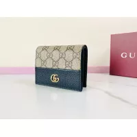 Cheap Gucci AAA Quality Card Case #1344203 Replica Wholesale [$68.00 USD] [ITEM#1344203] on Replica Gucci AAA Wallets