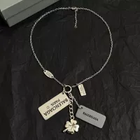 Cheap Balenciaga Necklaces #1344438 Replica Wholesale [$56.00 USD] [ITEM#1344438] on Replica Balenciaga Necklaces