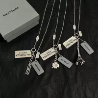 Cheap Balenciaga Necklaces #1344439 Replica Wholesale [$56.00 USD] [ITEM#1344439] on Replica Balenciaga Necklaces