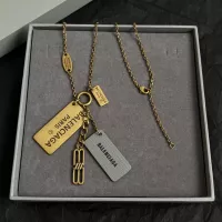 Cheap Balenciaga Necklaces #1344441 Replica Wholesale [$56.00 USD] [ITEM#1344441] on Replica Balenciaga Necklaces