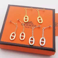 Cheap Hermes Earrings For Women #1344549 Replica Wholesale [$25.00 USD] [ITEM#1344549] on Replica Hermes Earrings