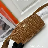 Cheap MIU MIU AAA Quality Messenger Bags For Women #1344567 Replica Wholesale [$98.00 USD] [ITEM#1344567] on Replica MIU MIU AAA Quality Messenger Bags