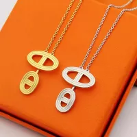 Cheap Hermes Necklaces #1344621 Replica Wholesale [$25.00 USD] [ITEM#1344621] on Replica Hermes Necklaces
