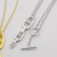 Cheap Hermes Necklaces #1344622 Replica Wholesale [$25.00 USD] [ITEM#1344622] on Replica Hermes Necklaces