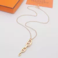 Cheap Hermes Necklaces #1344623 Replica Wholesale [$25.00 USD] [ITEM#1344623] on Replica Hermes Necklaces