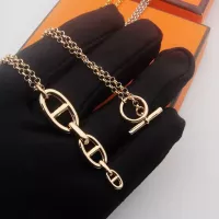 Cheap Hermes Necklaces #1344623 Replica Wholesale [$25.00 USD] [ITEM#1344623] on Replica Hermes Necklaces