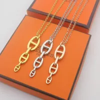 Cheap Hermes Necklaces #1344624 Replica Wholesale [$25.00 USD] [ITEM#1344624] on Replica Hermes Necklaces