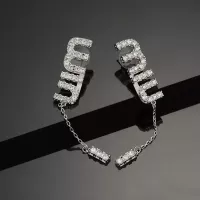 Cheap MIU MIU Earrings For Women #1344630 Replica Wholesale [$25.00 USD] [ITEM#1344630] on Replica MIU MIU Earrings