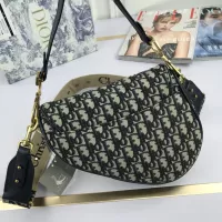 Cheap Christian Dior AAA Quality Messenger Bags In Navy For Women #1344697 Replica Wholesale [$82.00 USD] [ITEM#1344697] on Replica Christian Dior AAA Quality Messenger Bags