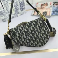 Cheap Christian Dior AAA Quality Messenger Bags In Black For Women #1344699 Replica Wholesale [$82.00 USD] [ITEM#1344699] on Replica Christian Dior AAA Quality Messenger Bags