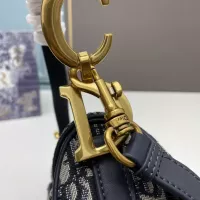 Cheap Christian Dior AAA Quality Messenger Bags In Navy For Women #1344701 Replica Wholesale [$82.00 USD] [ITEM#1344701] on Replica Christian Dior AAA Quality Messenger Bags