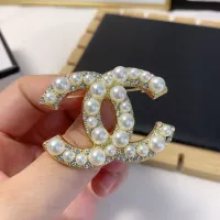 Cheap Chanel Brooches For Women #1344837 Replica Wholesale [$25.00 USD] [ITEM#1344837] on Replica Chanel Brooches