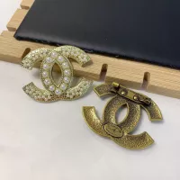 Cheap Chanel Brooches For Women #1344842 Replica Wholesale [$25.00 USD] [ITEM#1344842] on Replica Chanel Brooches