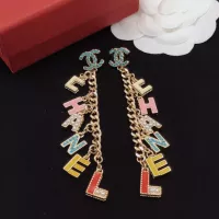 Cheap Chanel Earrings For Women #1344943 Replica Wholesale [$34.00 USD] [ITEM#1344943] on Replica Chanel Earrings