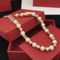 Cheap Valentino Necklaces For Women #1345008 Replica Wholesale [$38.00 USD] [ITEM#1345008] on Replica Valentino Necklaces