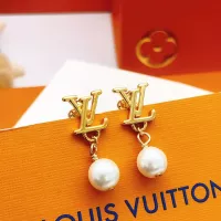 Cheap Louis Vuitton Earrings For Women #1345019 Replica Wholesale [$27.00 USD] [ITEM#1345019] on Replica Louis Vuitton Earrings