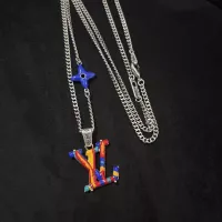 Cheap Louis Vuitton Necklaces #1345050 Replica Wholesale [$39.00 USD] [ITEM#1345050] on Replica Louis Vuitton Necklaces