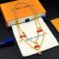Cheap Louis Vuitton Necklaces #1345051 Replica Wholesale [$38.00 USD] [ITEM#1345051] on Replica Louis Vuitton Necklaces
