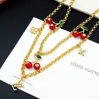 Cheap Louis Vuitton Necklaces #1345051 Replica Wholesale [$38.00 USD] [ITEM#1345051] on Replica Louis Vuitton Necklaces