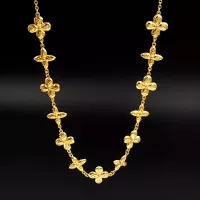 Cheap Louis Vuitton Necklaces #1345052 Replica Wholesale [$32.00 USD] [ITEM#1345052] on Replica Louis Vuitton Necklaces