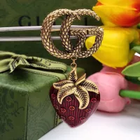 Cheap Gucci Brooches For Women #1345223 Replica Wholesale [$32.00 USD] [ITEM#1345223] on Replica Gucci Brooches