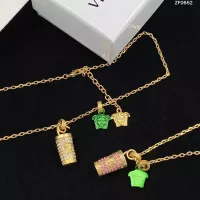 Cheap Versace Necklaces #1345544 Replica Wholesale [$25.00 USD] [ITEM#1345544] on Replica Versace Necklaces
