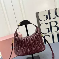 Cheap MIU MIU AAA Quality Handbags For Women #1345598 Replica Wholesale [$96.00 USD] [ITEM#1345598] on Replica MIU MIU AAA Quality Handbags
