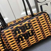 Cheap MIU MIU AAA Quality Handbags For Women #1345612 Replica Wholesale [$112.00 USD] [ITEM#1345612] on Replica MIU MIU AAA Quality Handbags