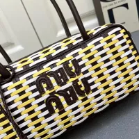 Cheap MIU MIU AAA Quality Handbags For Women #1345613 Replica Wholesale [$112.00 USD] [ITEM#1345613] on Replica MIU MIU AAA Quality Handbags