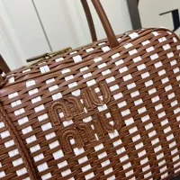 Cheap MIU MIU AAA Quality Handbags For Women #1345617 Replica Wholesale [$122.00 USD] [ITEM#1345617] on Replica MIU MIU AAA Quality Handbags