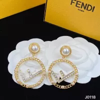 Cheap Fendi Earrings For Women #1345642 Replica Wholesale [$25.00 USD] [ITEM#1345642] on Replica Fendi Earrings