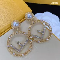 Cheap Fendi Earrings For Women #1345642 Replica Wholesale [$25.00 USD] [ITEM#1345642] on Replica Fendi Earrings
