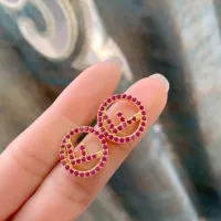 Cheap Fendi Earrings For Women #1345646 Replica Wholesale [$23.00 USD] [ITEM#1345646] on Replica Fendi Earrings