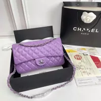 Cheap Chanel AAA Quality Messenger Bags In Silver For Women #1345912 Replica Wholesale [$80.00 USD] [ITEM#1345912] on Replica Chanel AAA Quality Messenger Bags