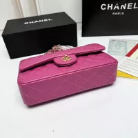 Cheap Chanel AAA Quality Messenger Bags In Gold For Women #1345913 Replica Wholesale [$80.00 USD] [ITEM#1345913] on Replica Chanel AAA Quality Messenger Bags