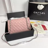 Cheap Chanel AAA Quality Messenger Bags In Silver For Women #1345916 Replica Wholesale [$80.00 USD] [ITEM#1345916] on Replica Chanel AAA Quality Messenger Bags