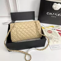 Cheap Chanel AAA Quality Messenger Bags In Gold For Women #1345926 Replica Wholesale [$80.00 USD] [ITEM#1345926] on Replica Chanel AAA Quality Messenger Bags