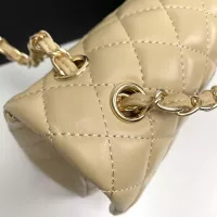 Cheap Chanel AAA Quality Messenger Bags In Gold For Women #1345926 Replica Wholesale [$80.00 USD] [ITEM#1345926] on Replica Chanel AAA Quality Messenger Bags