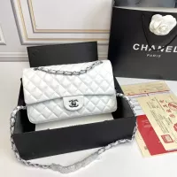 Cheap Chanel AAA Quality Messenger Bags In Silver For Women #1345929 Replica Wholesale [$80.00 USD] [ITEM#1345929] on Replica Chanel AAA Quality Messenger Bags