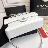 Cheap Chanel AAA Quality Messenger Bags In Silver For Women #1345929 Replica Wholesale [$80.00 USD] [ITEM#1345929] on Replica Chanel AAA Quality Messenger Bags
