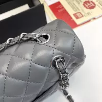Cheap Chanel AAA Quality Messenger Bags In Silver For Women #1345931 Replica Wholesale [$80.00 USD] [ITEM#1345931] on Replica Chanel AAA Quality Messenger Bags