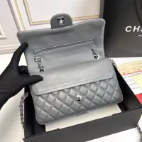 Cheap Chanel AAA Quality Messenger Bags In Silver For Women #1345931 Replica Wholesale [$80.00 USD] [ITEM#1345931] on Replica Chanel AAA Quality Messenger Bags