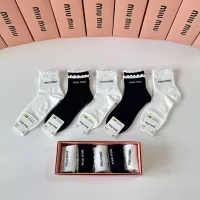 Cheap MIU MIU Socks #1345933 Replica Wholesale [$27.00 USD] [ITEM#1345933] on Replica MIU MIU Socks