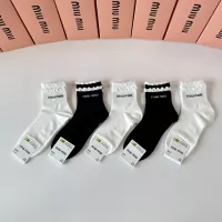 Cheap MIU MIU Socks #1345933 Replica Wholesale [$27.00 USD] [ITEM#1345933] on Replica MIU MIU Socks