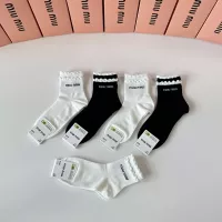 Cheap MIU MIU Socks #1345933 Replica Wholesale [$27.00 USD] [ITEM#1345933] on Replica MIU MIU Socks